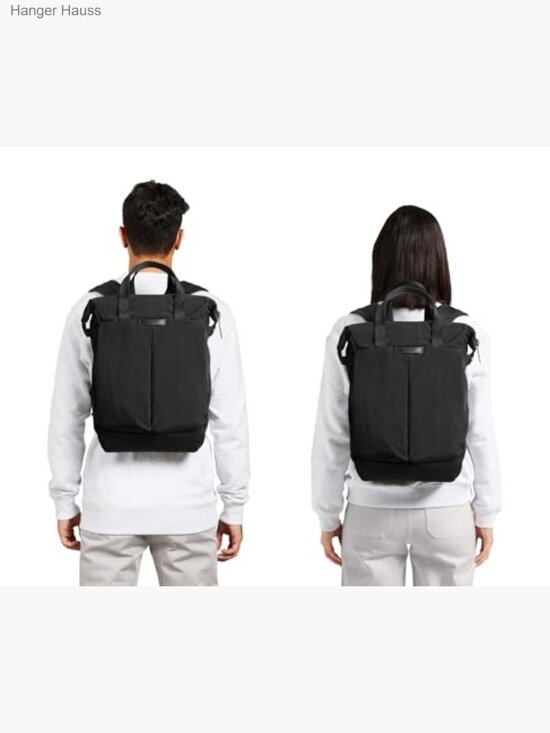 Convertible Backpack Tote Bag Water-Resistant Laptop 15\